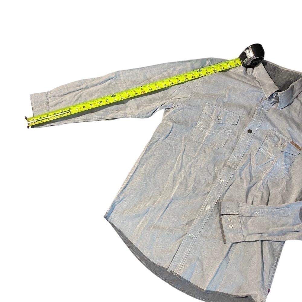 Tom Tailor Motors Engineering Gray Biker Thick Shirt Size Men’s Large Race Car - Picture 8 of 16